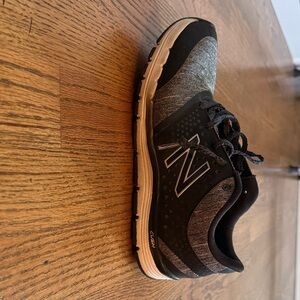 New Balance Black and Gray Athletic Sneakers